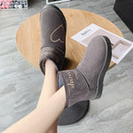 Quality Woman Boots Round Toe Warm Ankle Boot